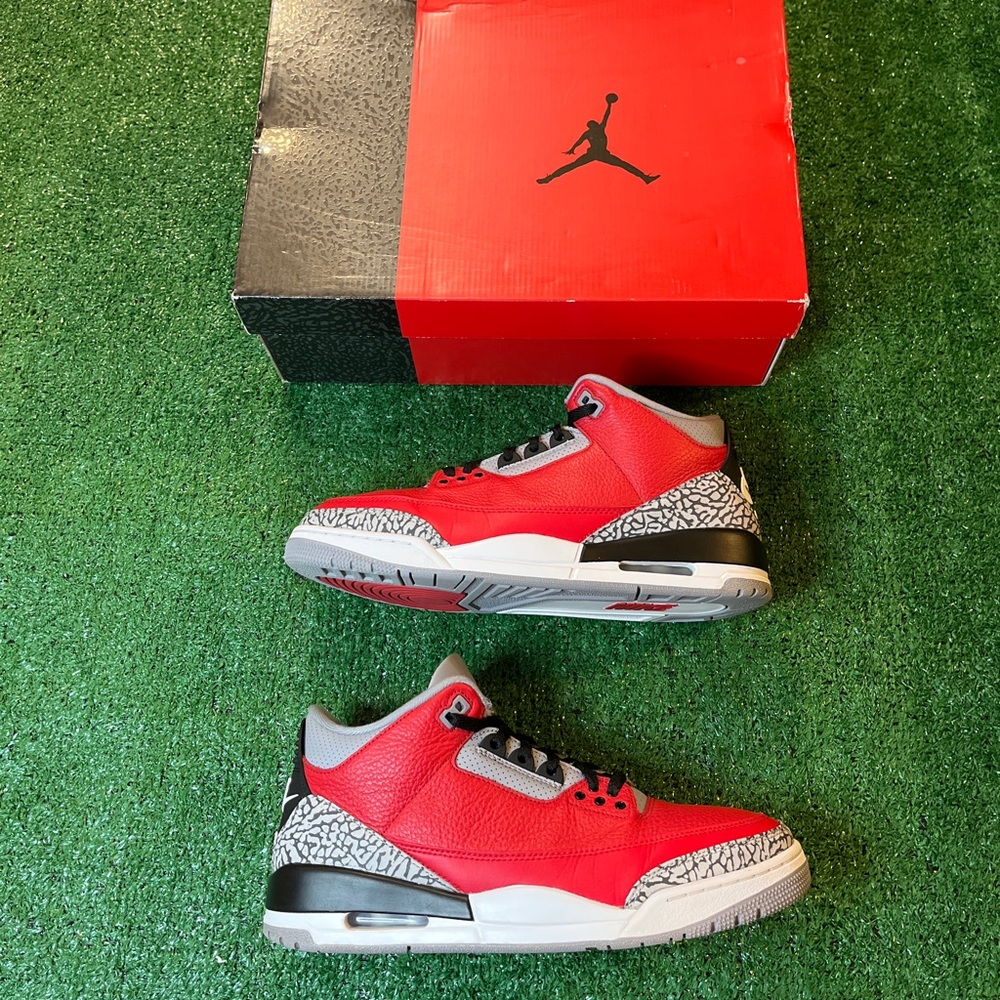 Air jordan 3 fire red